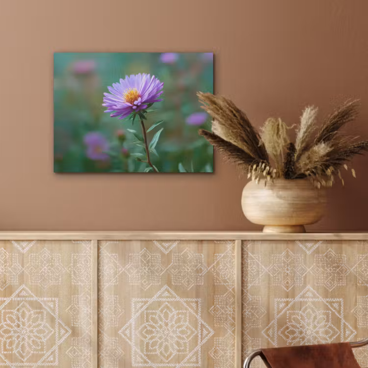 Aster - Paars - Bloem - Blaadjes PET vilt klein -sfeer4