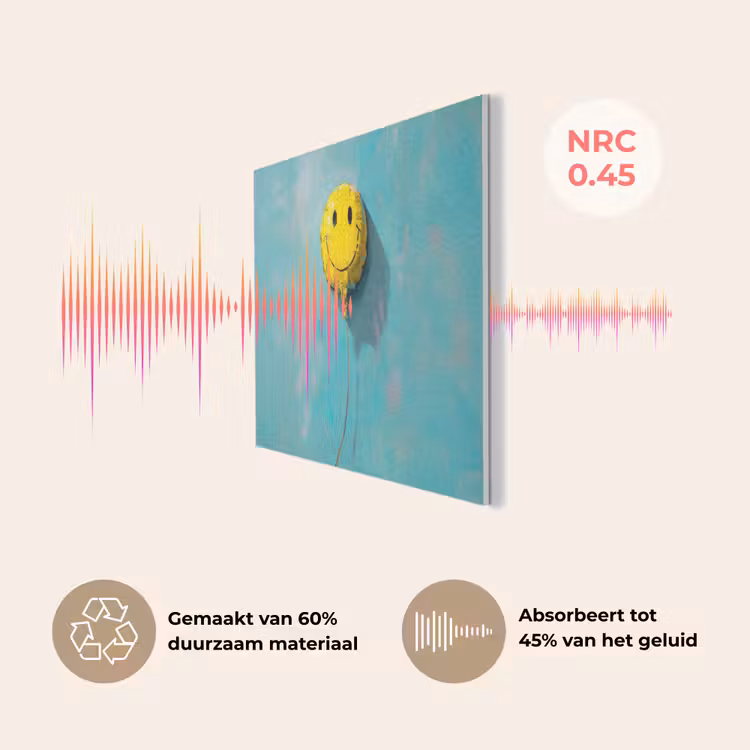 Ballon - Geel - Smiley PET vilt klein -USP_NL