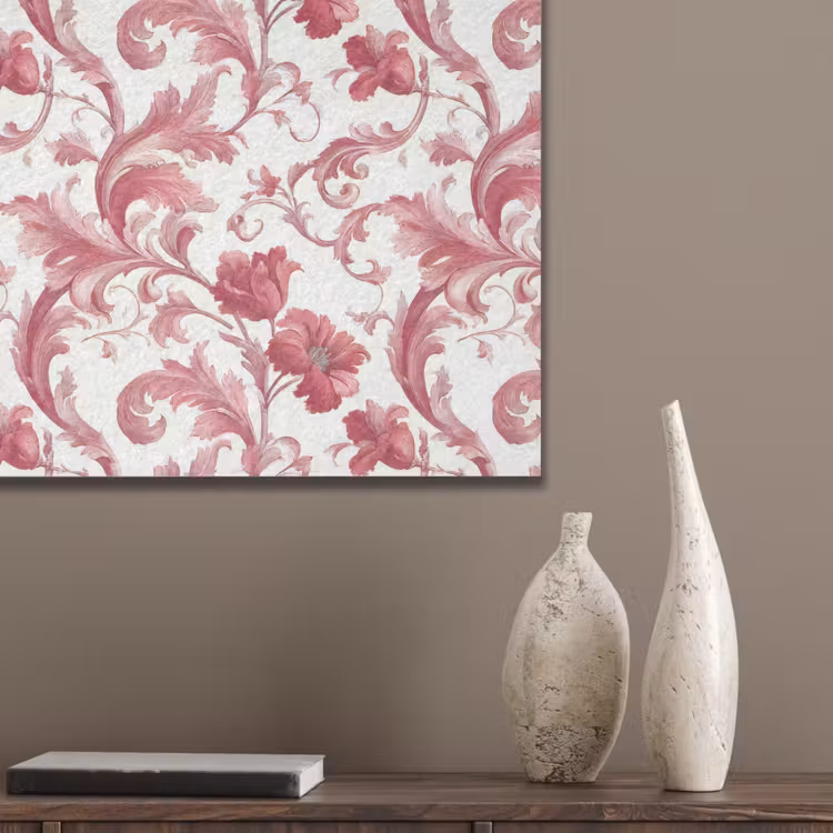Barok - Patroon - Rood PET vilt klein 837 -sfeer6_closeup