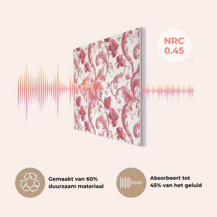Barok - Patroon - Rood PET vilt klein 837 -USP_NL