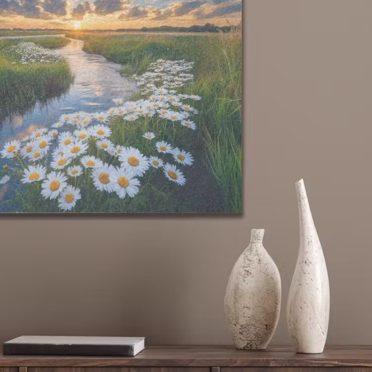 Beekje - Landschap - Margriet PET vilt klein -sfeer6_closeup