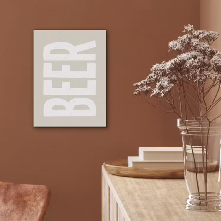 Beer - Japandi - Beige - Decoratie PET vilt klein -sfeer4