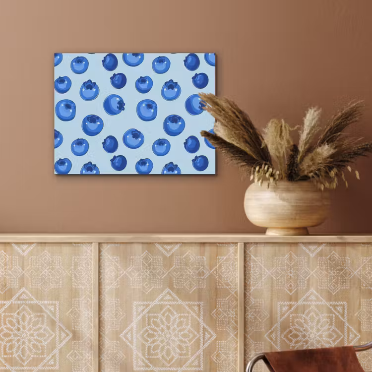 Bessen - Modern - Blauw PET vilt klein 837 -sfeer4
