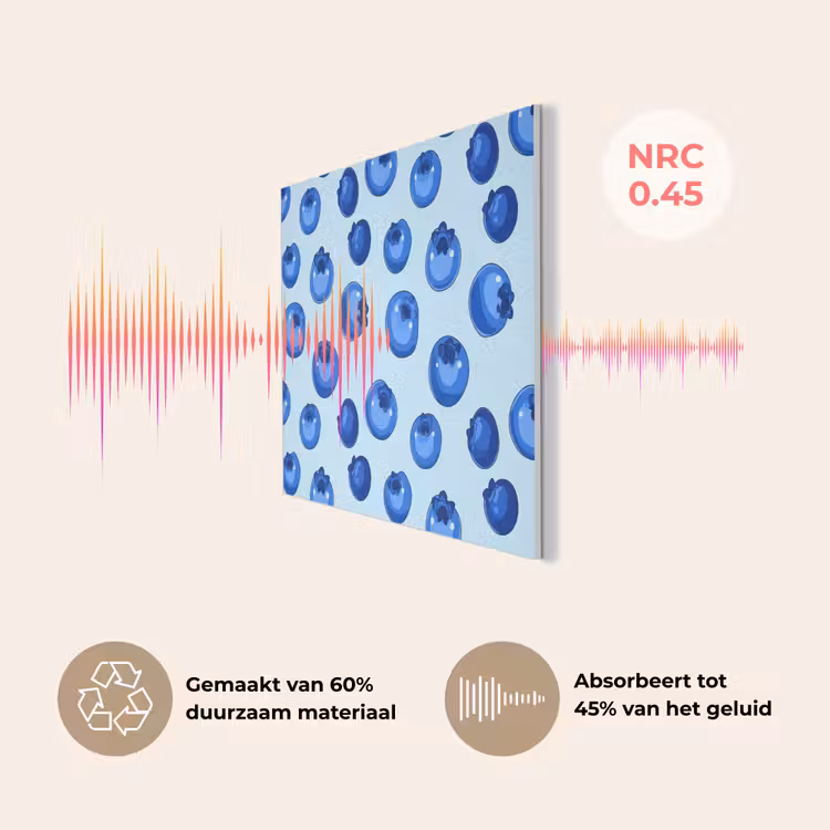 Bessen - Modern - Blauw PET vilt klein 837 -USP_NL