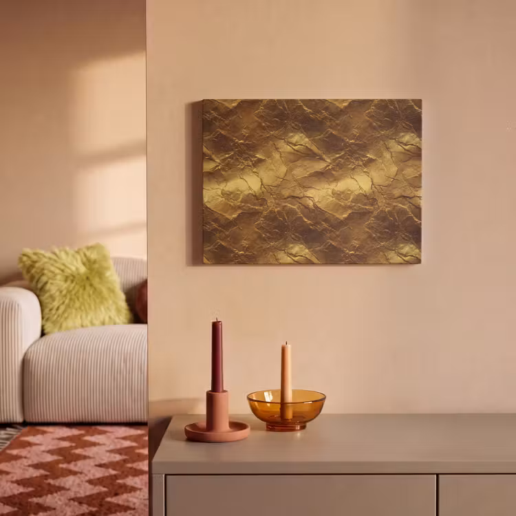 Bladgoud - Textuur  - Goud PET vilt klein 837 -sfeer1