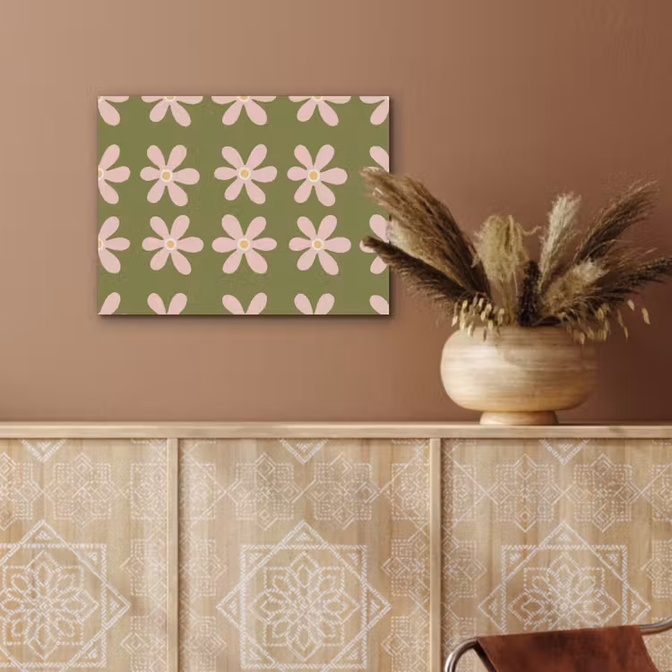 Bloem - Modern - Groen PET vilt klein 837 -sfeer4