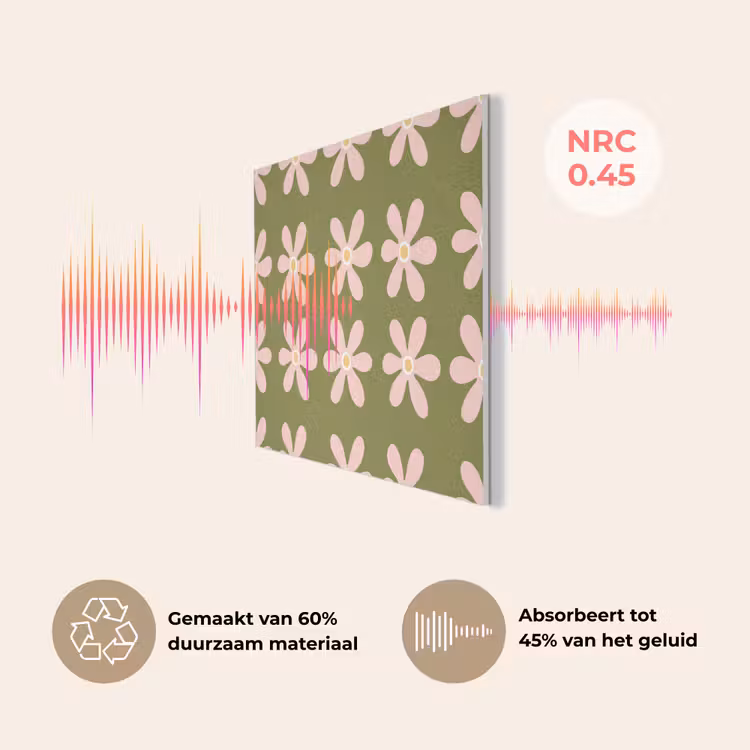 Bloem - Modern - Groen PET vilt klein 837 -USP_NL