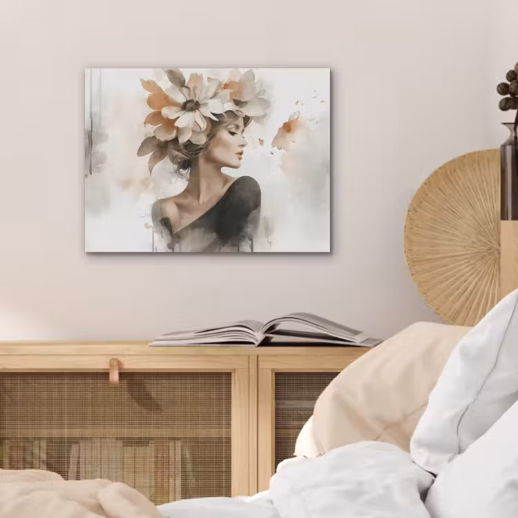 Bloesem - Portret - Gezicht PET vilt klein -sfeer3