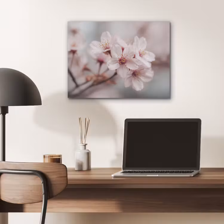 Bloesems - Meeldraden - Geel - Wazig PET vilt klein -sfeer5