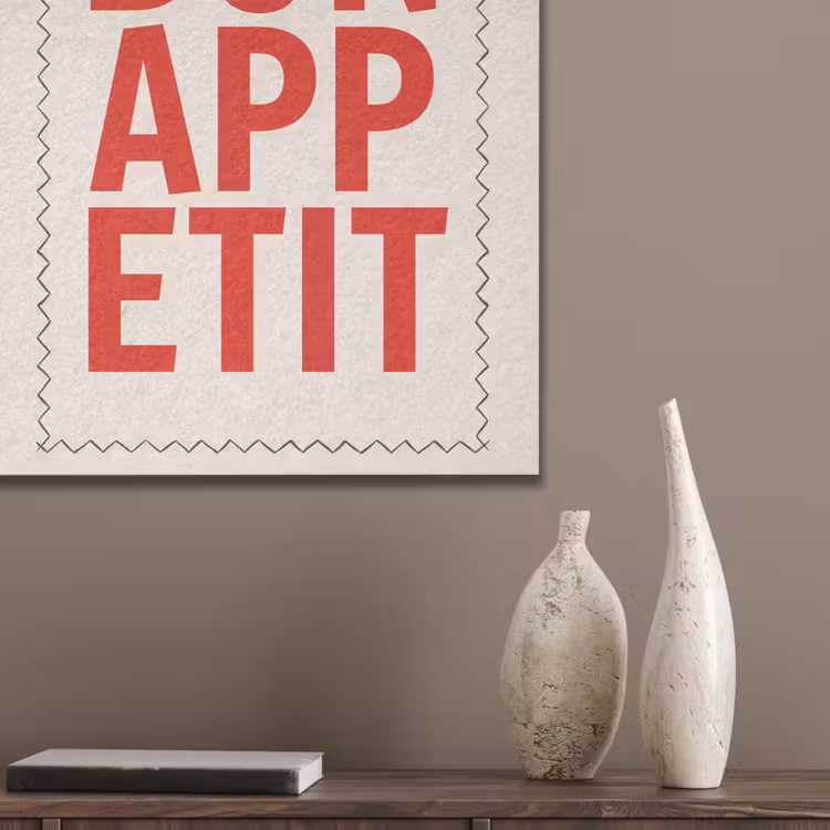 Blokletters - Rood - Kartelrand PET vilt klein -sfeer6_closeup
