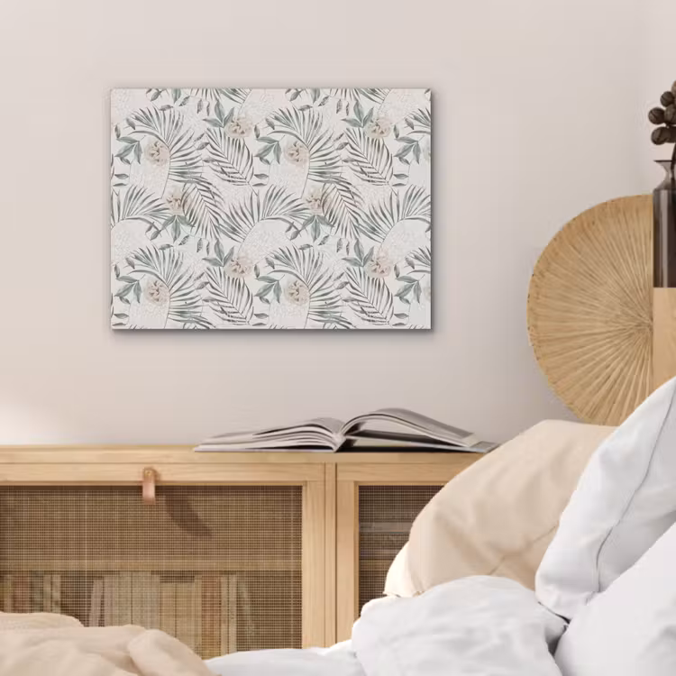 Boho - Jungle - Bloemen - Bladeren PET vilt klein -sfeer3