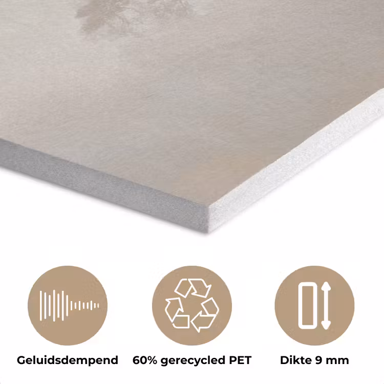 Boom - Oosterse stijl - Landschap PET vilt klein -closeup_NL