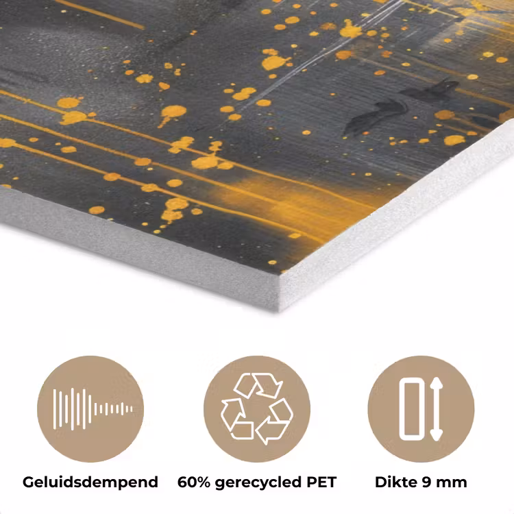 Boom - Verflook - Hert - Natuur - Goud PET vilt klein -closeup_NL