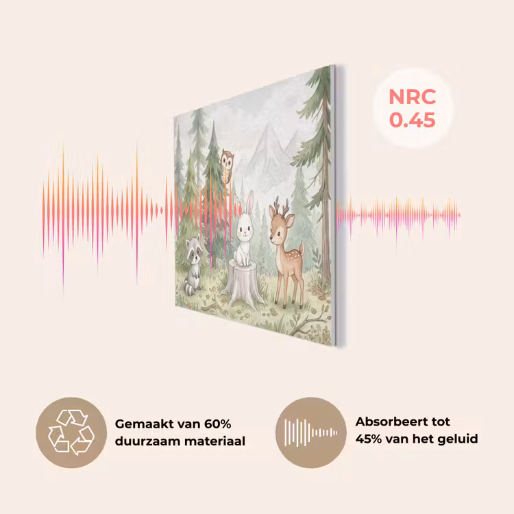 Bos - Dieren - Groen PET vilt klein -USP_NL