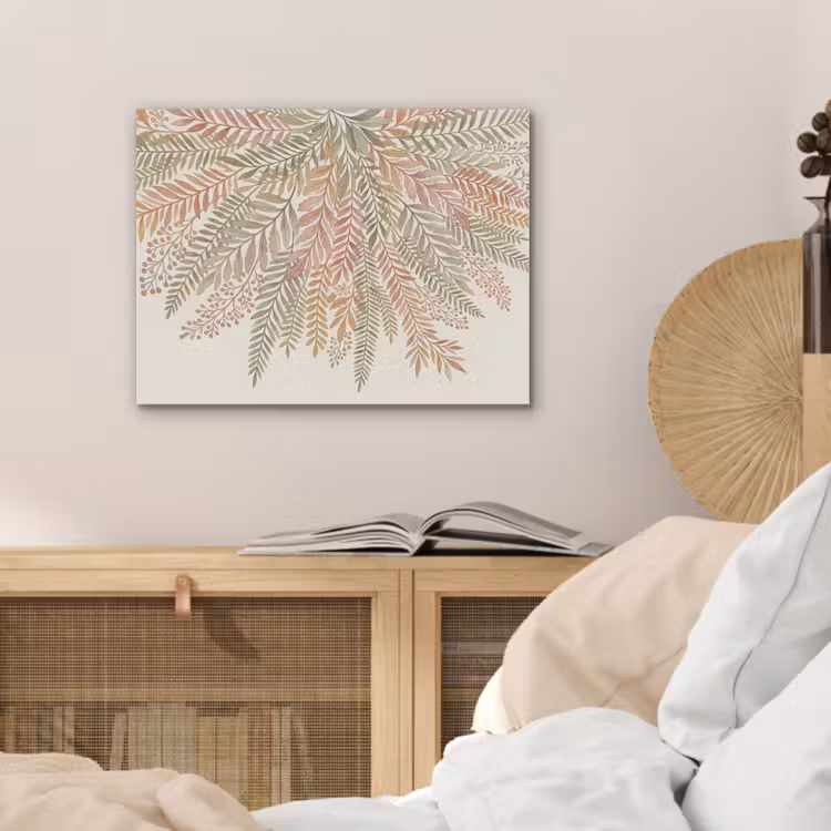 Botanisch - Aquarel - Kleurrijk PET vilt klein -sfeer3