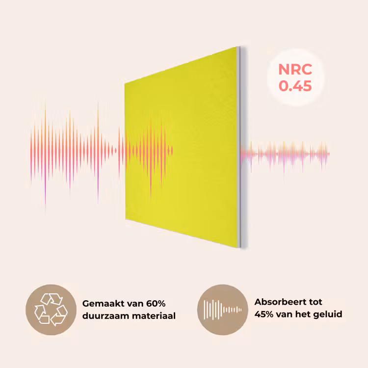 Bright - Canary - Geel PET vilt klein 837 -USP_NL