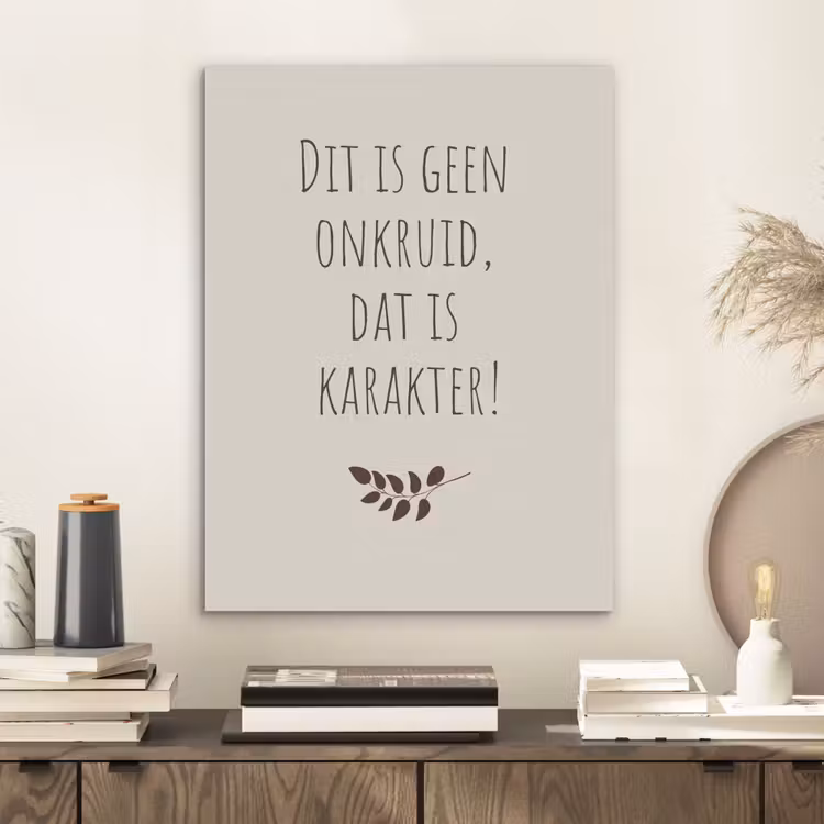 Bruin - Minimalistisch - Quote - Zomer PET vilt klein -sfeer1