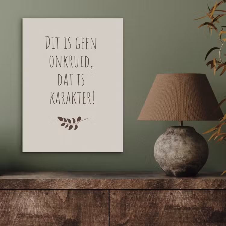 Bruin - Minimalistisch - Quote - Zomer PET vilt klein -sfeer2