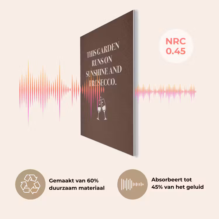 Bruin - Zomer - Quote - Drinken PET vilt klein -USP_NL