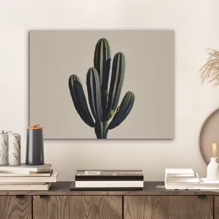 Cactus - Subtiel - Groen PET vilt klein -sfeer1