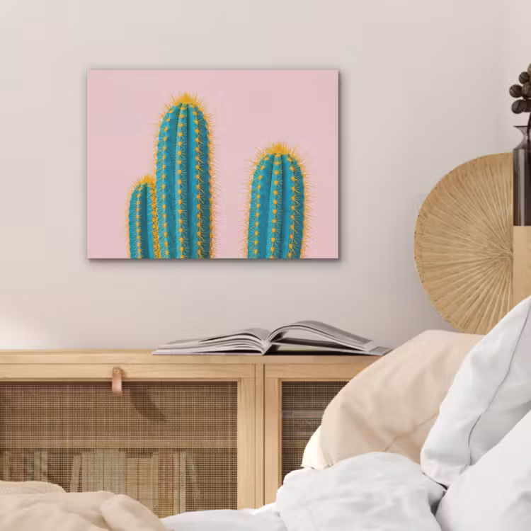Cactussen - Modern - Pastel PET vilt klein -sfeer3