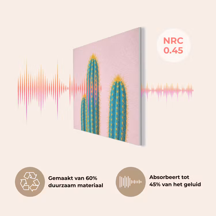 Cactussen - Modern - Pastel PET vilt klein -USP_NL