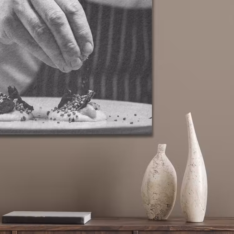 Chef - Garnering - Gerecht PET vilt klein -sfeer6_closeup