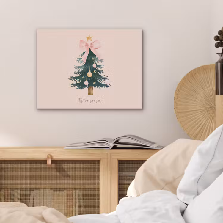 Christmas Season - Kerst - Kerstboom - Roze PET vilt klein -sfeer3