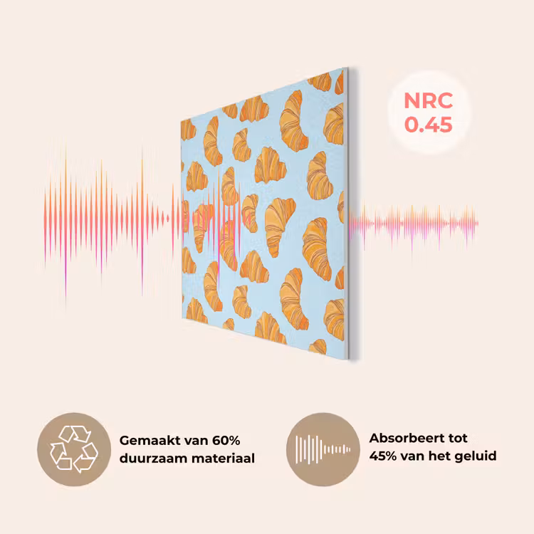 Croissant - Speels - Blauw PET vilt klein 837 -USP_NL