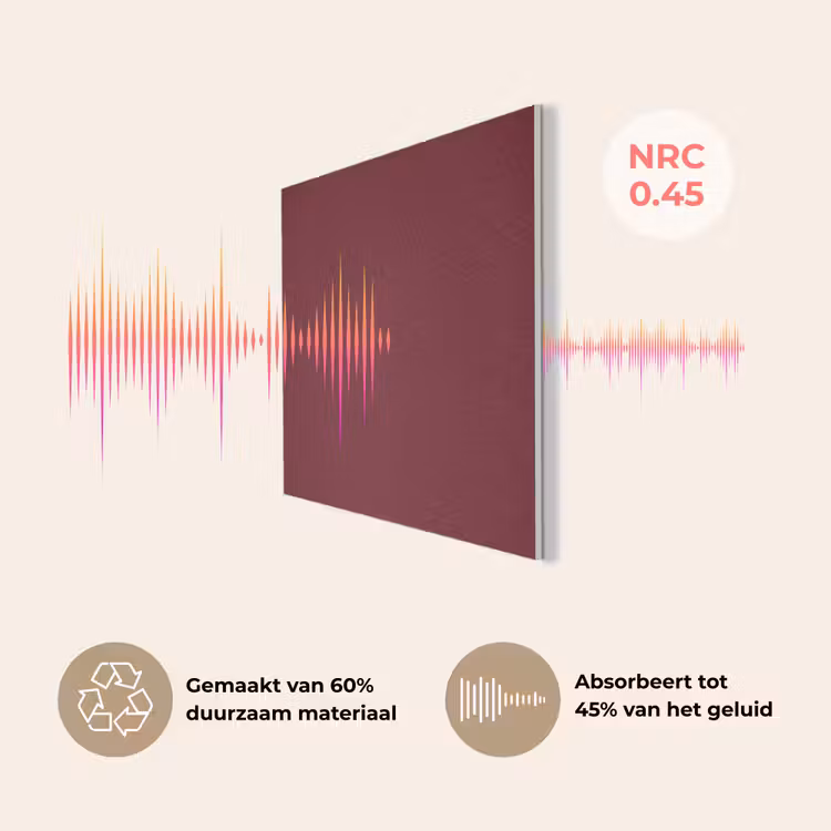 Dark - Garnet - Rood PET vilt klein 837 -USP_NL