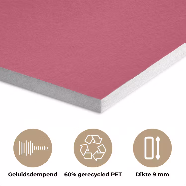 Deep - Berry - Rood PET vilt klein 837 -closeup_NL