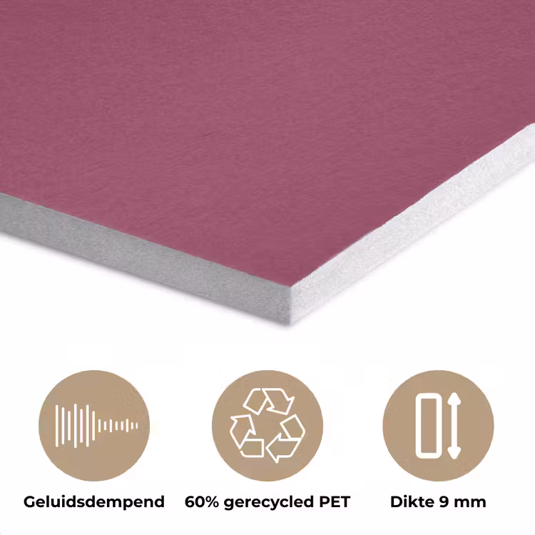 Deep - Rasberry - Rood PET vilt klein 837 -closeup_NL