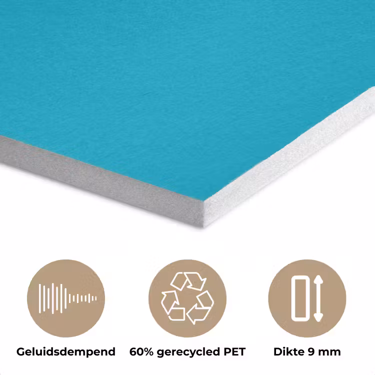 Deep - Turquoise - Turkoois PET vilt klein 837 -closeup_NL