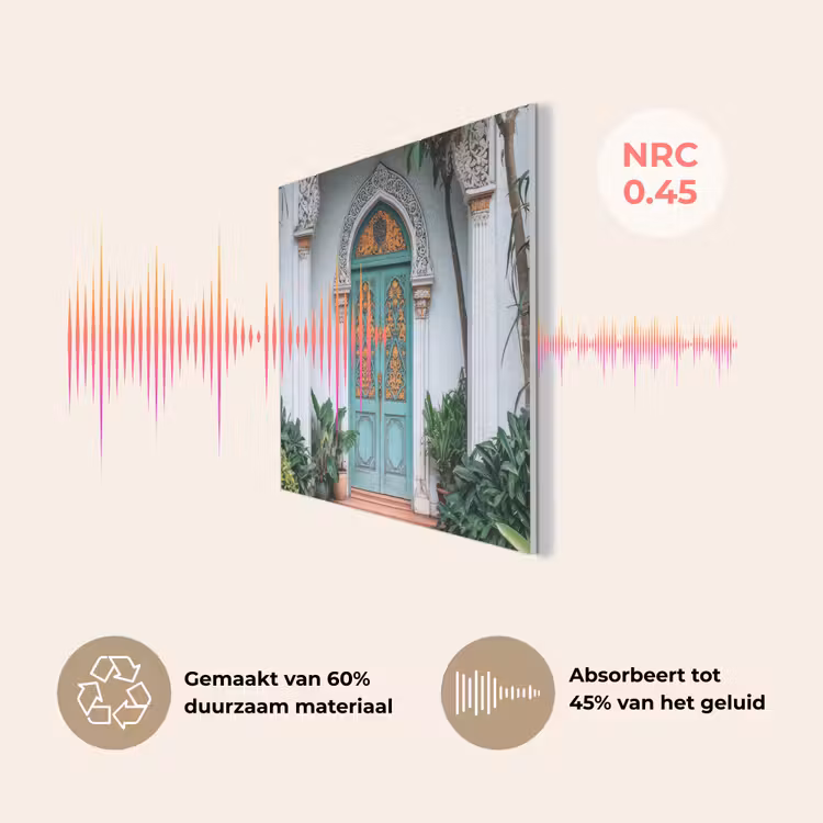 Deur - Patronen - Planten PET vilt klein -USP_NL