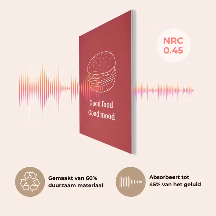 Dieprood - Lijntekening - Tekst - Hamburger PET vilt klein -USP_NL