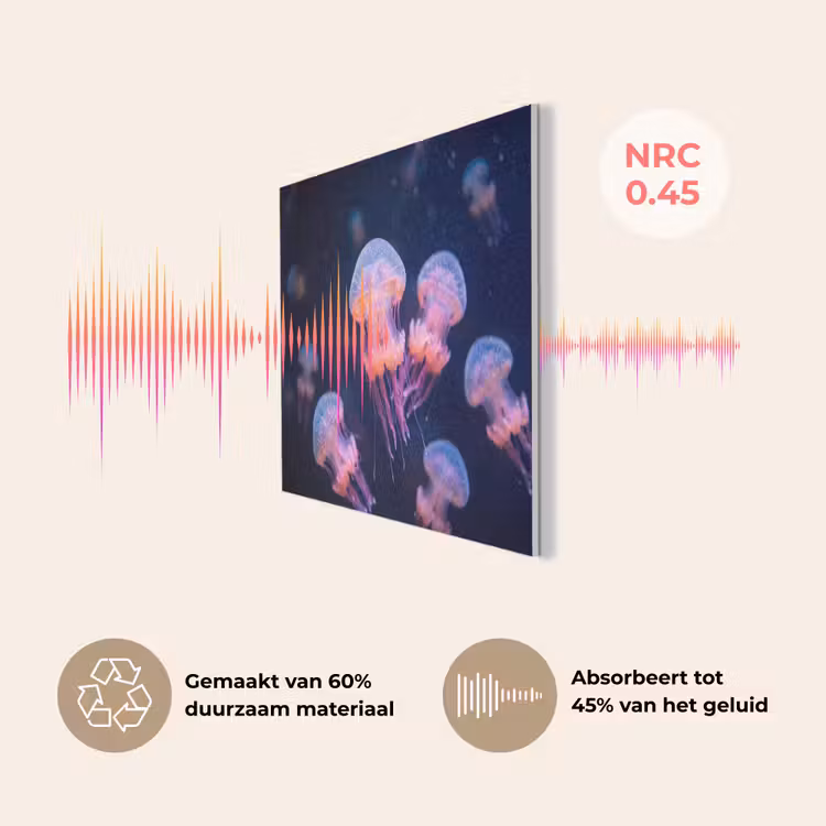 Dier - Onderwater - Natuur - Roze - Mysterieus PET vilt klein -USP_NL
