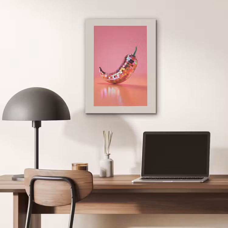 Disco - Peper - Roze PET vilt klein -sfeer5