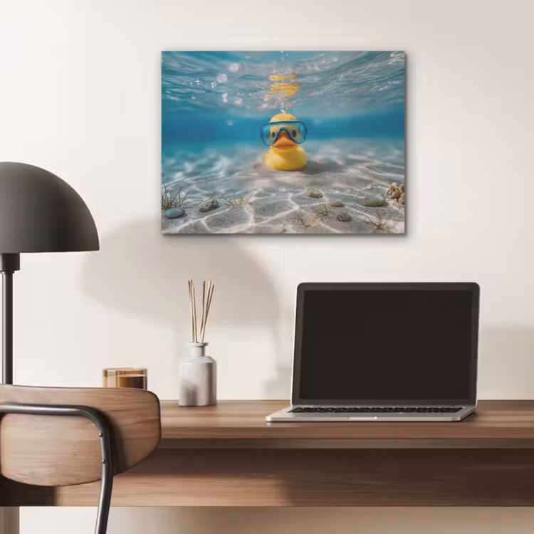 Duikbril - Eend - Water PET vilt klein -sfeer5