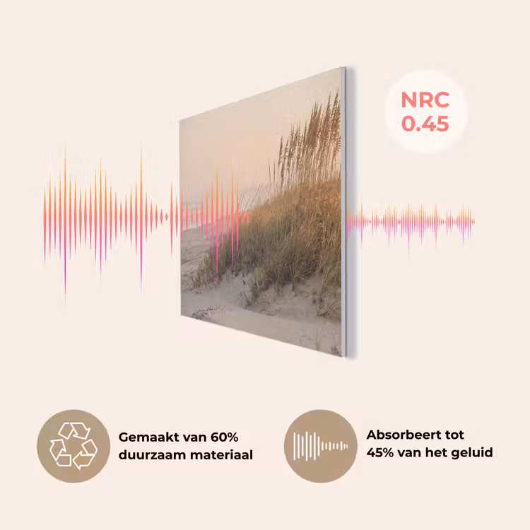 Duinlandschap - Zonsondergang - Strand PET vilt klein -USP_NL