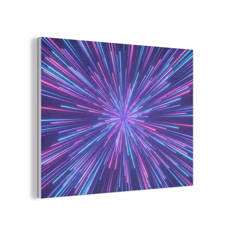 Dynamisch - Ruimte - Kleurrijk PET vilt klein -3d