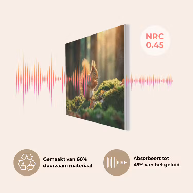 Eekhoorn - Nootje - Gras PET vilt klein -USP_NL