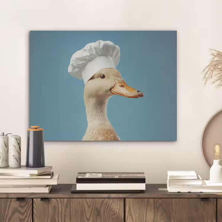 Eend - Koksmuts - Cute - Vogel PET vilt klein -sfeer1