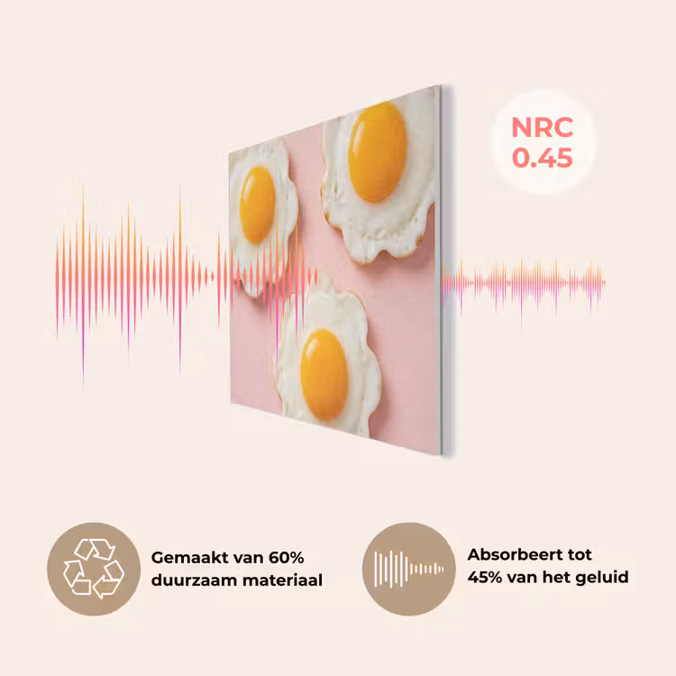 Eieren - Bloem - Roze PET vilt klein -USP_NL