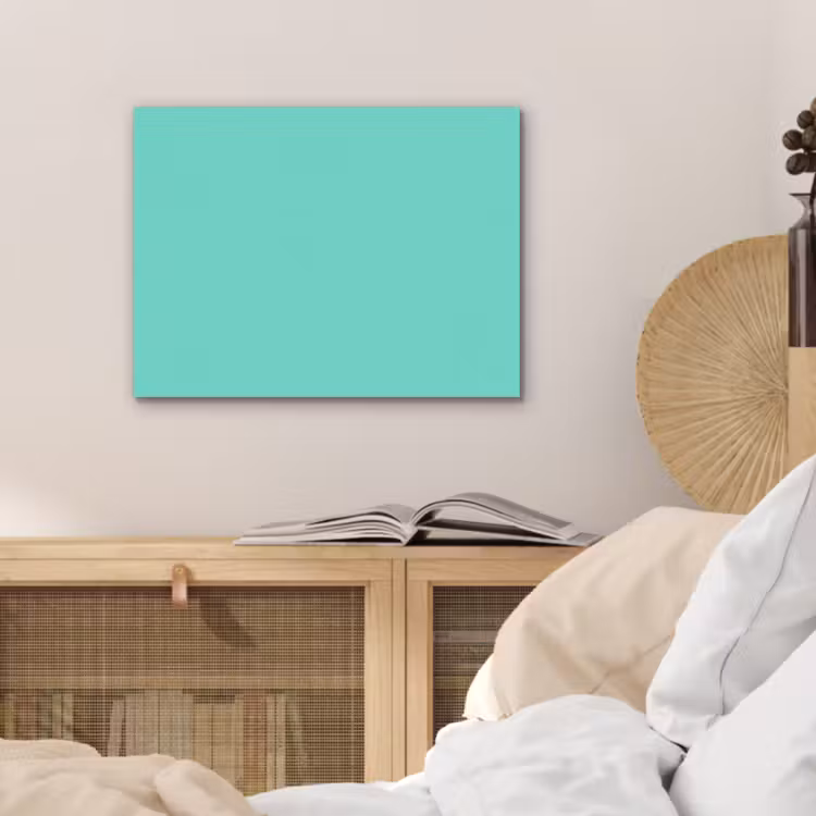 Electric - Cyan - Turkoois PET vilt klein 837 -sfeer3