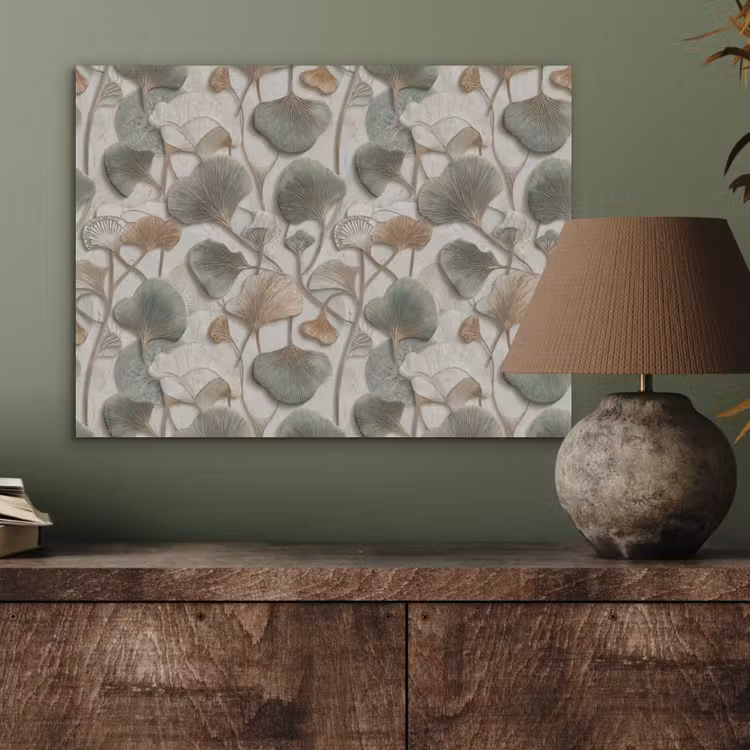 Elegant - Bladeren - Groen PET vilt klein 837 -sfeer2