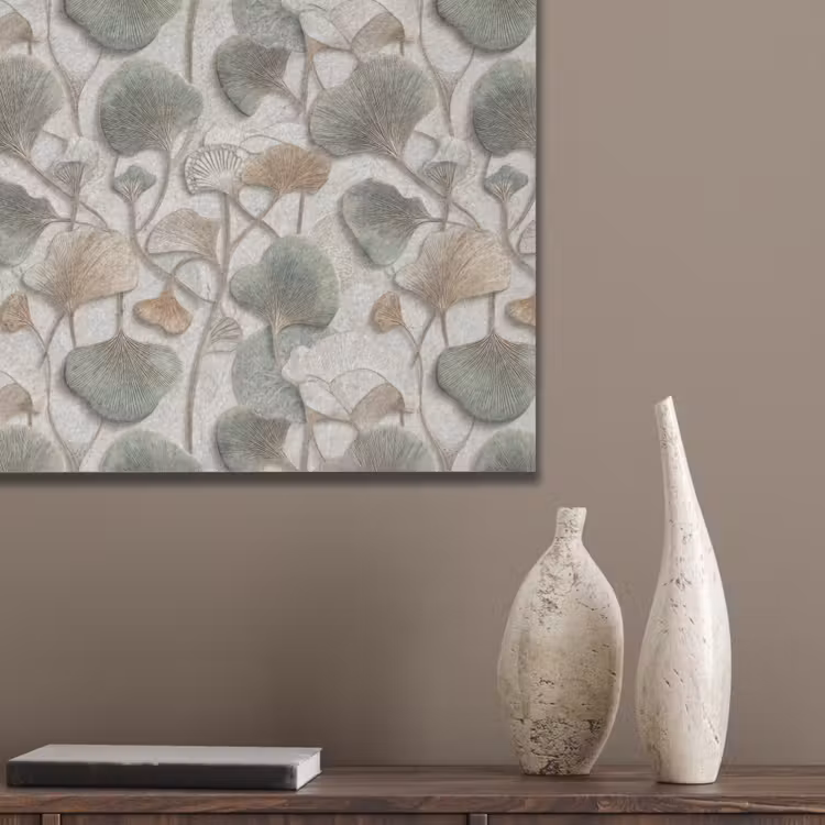 Elegant - Bladeren - Groen PET vilt klein 837 -sfeer6_closeup