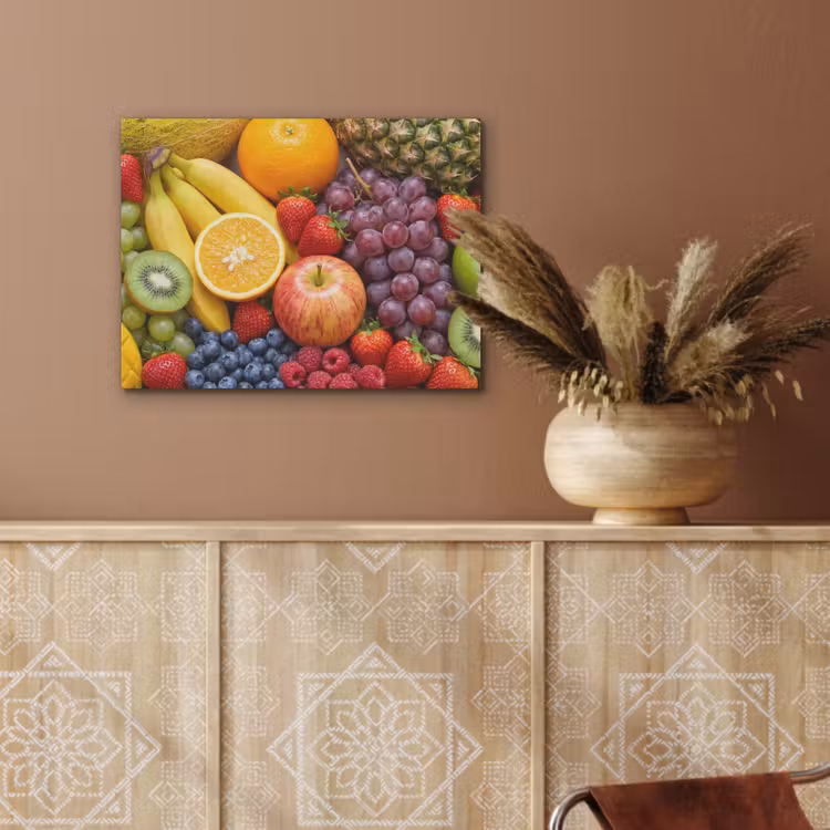 Eten - Fruit - Vers - Kleurrijk - Voeding PET vilt klein -sfeer4