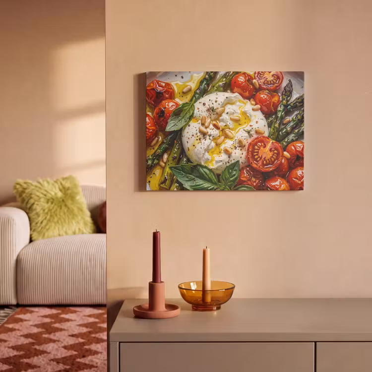 Eten - Groenten - Kaas - Modern - Vers PET vilt klein -sfeer1