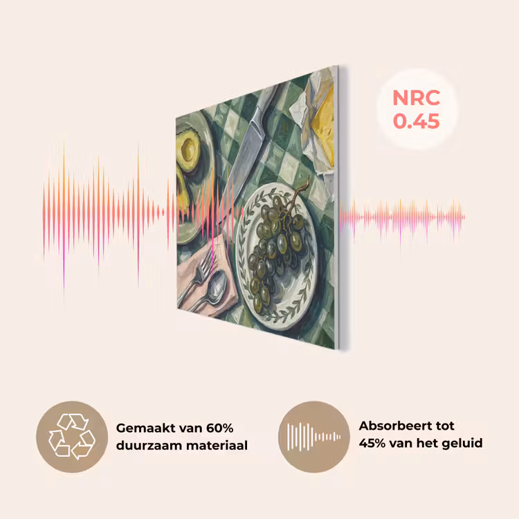 Eten - Ontbijt - Tafel - Modern - Groen PET vilt klein -USP_NL