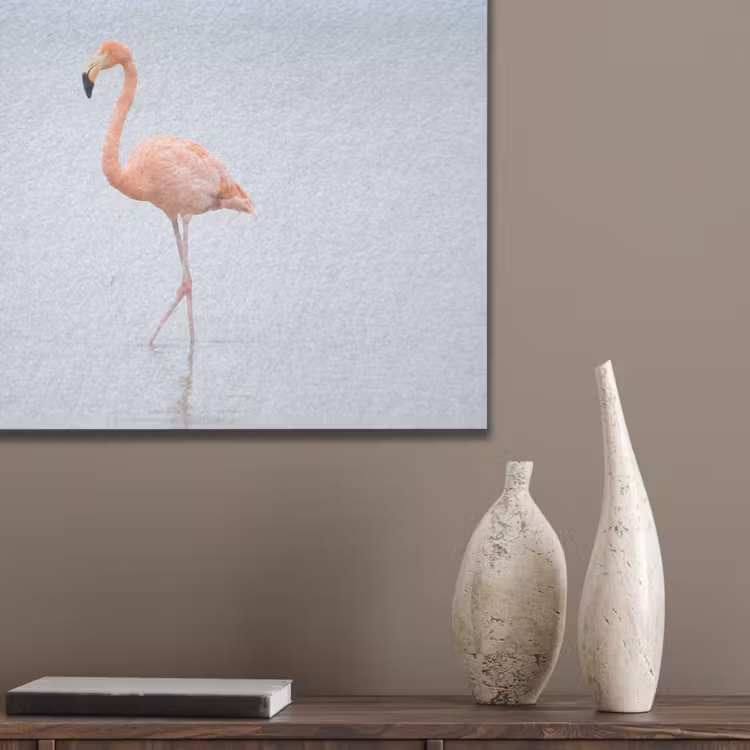 Flamingo - Zee - Roze PET vilt klein -sfeer6_closeup